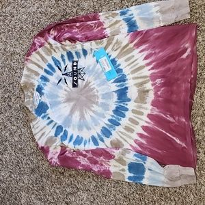 Just Don Tie Dye Long Sleeve Tee